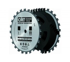 Диск пильный для пазов (2 шт; 200x15.87 мм; Z24+4; FTG+ATB) DADO CMT 230.524.08 