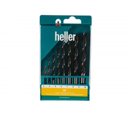 Набор спиральных сверл по дереву CV (8 пр; 3-10 мм) Heller TD18736 