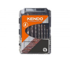 Набор свёрл по бетону 3-10 мм KENDO 11603633 