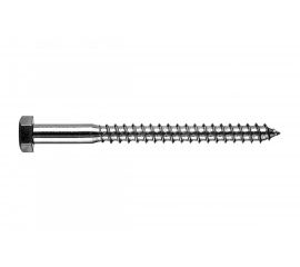 Сантехнический шуруп Стройметиз 10х70 DIN 571 цинк уп. 2 шт. европодвес 2170871 