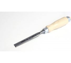 Плоская стамеска Narex с деревянной светлой ручкой 16 мм 810116 