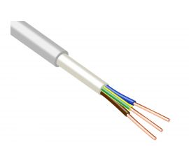 Кабель ЭлПроКабель твёрдый круглый NYM-J 3х1,5 10м ГОСТ 4630017854684 