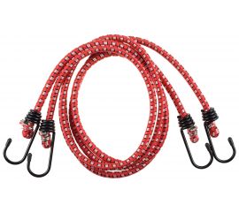 Крепежный шнур ЗУБР резиновый 80 см, со стальными крюками 2 шт 40507-080 