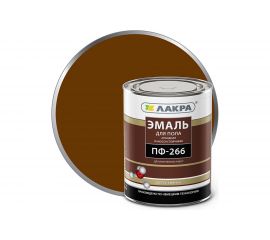 Эмаль Лакра ПФ-266 желто-коричневая, 1 кг 90000655772 
