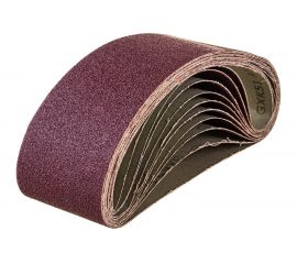 Лента бесконечная (10 шт; 533х75 мм; Р100) для шлифмашинки SKRAB 35815 