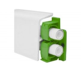 Плинтус Smartprofile Aqua37 (95х37 мм; 2.2 м; ПВХ; Белый под покраску) GRACE УТ000072298 