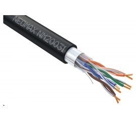 Кабель Neomax FTP cat.5e, 4 пары, 305м 0.52мм outdoor на катушке Медь PE jacket NM20031 