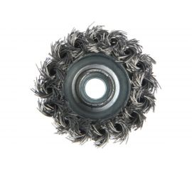 Щетка чашка металлическая (65 мм; М14; крученая проволока) для УШМ TUNDRA 1032344 