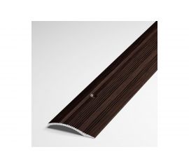 Порог разноуровневый алюминиевый (39.4 мм; 0.9 м; декоративный; дуб венге) Лука УТ000002520 