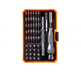 Набор для точных работ HARDEN отвертка и биты из стали S2, 50 предметов, в пластиковом пенале 550150 