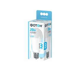 Светодиодная лампа ФОТОН LED A60 20W E27 4000K 23906 