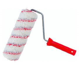 Валик с ручкой 8мм, 250мм, ворс 18мм, D 48мм, D ручки 8мм, полиамид MATRIX НЕЙЛОН Люкс 80761 