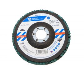 Круг лепестковый торцевой (125х22.23 мм; керамика; P60) ОАО Волжский абразивный завод Н0156034 