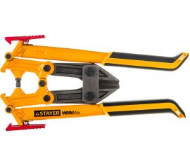 Болторез Stayer ""EXPERT"", складная конструкция, губки из Cr-Mo стали, двухкомп рукоятка, сталь HRC 42 до d= 6мм, 450мм 2331-045 