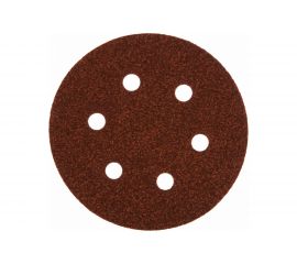 Круг шлифовальный на липучке (5 шт; 150 мм; 6 отверстий; Р120) PATRIOT 820010124 