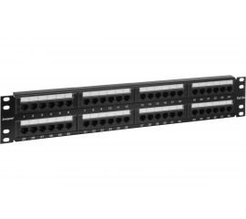 Патч-панель ExeGate EPP3-19-48-8P8C-C5e-110D.19.UTP.48.port.cat.5e.dual.IDC.2U.RoHS 256753 