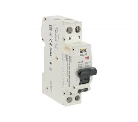 Автоматический выключатель дифференциального тока IEK ARMAT B06S 1P+NP B20 30мА тип A (18мм) AR-B06S-1N-B20A030 