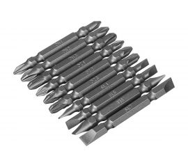 Набор бит двусторонних (10 шт; 65 мм) ЕРМАК 601-050 