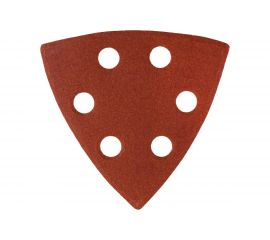 Универсальный шлифовальный треугольник STAYER на велкро основе 6 отверстий Р60 93x93x93 мм 5 шт. 35460-060 