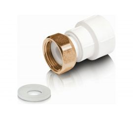 Муфта Blue Ocean PPR с накидной гайкой и вставкой из ППР, вн., 20х1/2 1/20/200 PPRF/PPRCA-FTNBA(W)-20х1/2"" 