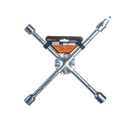 Баллонный-крест ключ 17х19х21х22х1/2 усиленный 400мм АвтоDело 34418 11982 