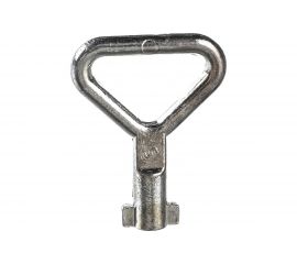 Ключ ТРИЗАМ с двумя бородками, D= 5 мм, H=46,5 мм, металл, покрытие цинк, К01.05.1.1 TRZ0025 