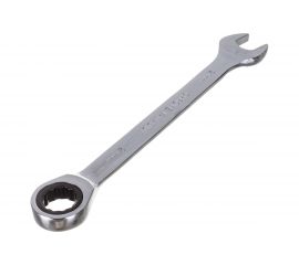 Комбинированный трещоточный ключ 21мм на держателе ЭВРИКА ER-21121H 