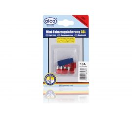 Флажковые предохранители Alca мини 10 А, 5 шт. 670300 
