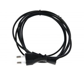 Кабель для аудио-видео техники VCOM IEC-320-C7 розетка EU, 2-pin VDE CE023-CU0.5-1.8M 