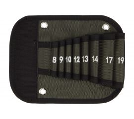 Фирменная сумка для набора комбинированных ключей Дело Техники 8, 9, 10, 12, 13, 14, 17, 19 973308 