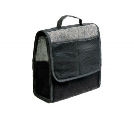 Органайзер в багажник AUTOPROFI TRAVEL, ковролиновый, чёрный, 1 24 ORG-10 BK 