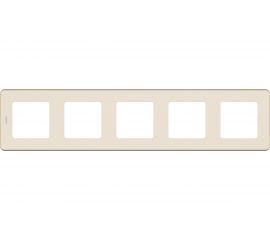 Рамка Legrand - 5 постов - INSPIRIA - слоновая кость 673971 