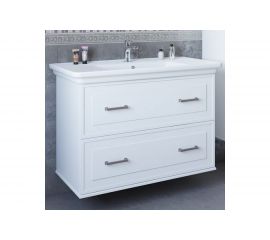 Навесная тумба Sanflor Модена 105 белая С04615 