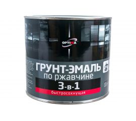 Быстросохнущая грунт-эмаль OPTIMA 3 в 1 1,7кг белая 11598028 