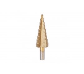Сверло ступенчатое по металлу (4-20 мм; шаг 2 мм; HSS TIN) Sturm 1055-S420 