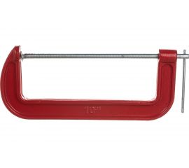 Слесарная струбцина CNIC G-образная 250 мм 10" облегченная LTG7010 26245 