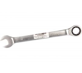 Комбинированный ключ с трещоткой 17мм AV Steel AV-315017 