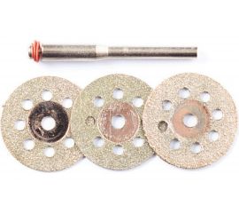 Набор кругов отрезных алмазных с держателем 3 шт 830441 REDVERG 6633244 