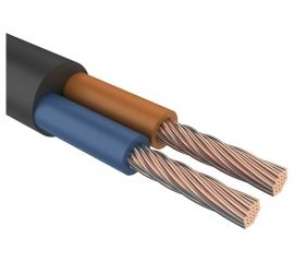 Провод ПВС 2x0.75 белый ГОСТ+ Калужский Кабельный Завод 01-8030-4 