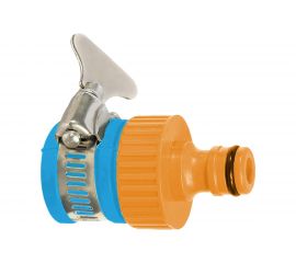 Штуцер пластиковый с хомутом для шланга 3/4" Yard 64-2-014 