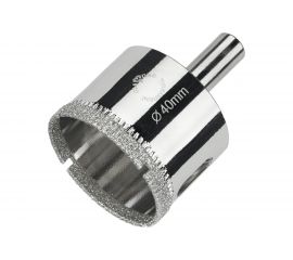 Коронка алмазная по керамике, плитке и стеклу 40 мм Diamond Industrial DIDCBC040 