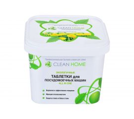 Таблетки для посудомоечных машин CLEAN HOME ALL in ONE 30 шт 498 