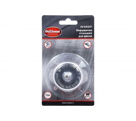 Стальная чашеобразная кордщетка для дрели 75 мм грубая AV Steel AV-840207 