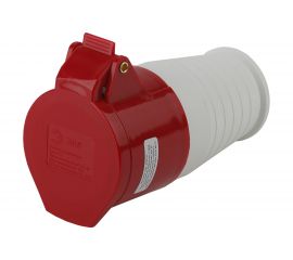 Переносная розетка ЭРА 215 3Р+РЕ+N 16А 380В IP44 Б0032863 