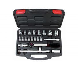 Набор головок и аксессуаров AmPro 1/2,22 предметов в чемодане 10-32 мм T45470 