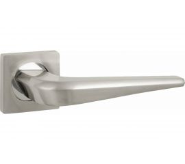Дверная ручка Renz Фиоре (никель матовый; никель блестящий) INDH 425-02 SN/NP 