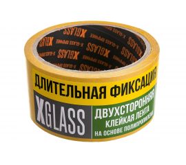 Двухсторонняя клейкая лента X-Glass 50 мм, 10 м, арт 0105 УТ0005765 