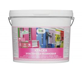Резиновая краска MasterGood /эласт/ Гол /RAL 5012/14 кг/ MG-КраскаРезин-14/гол 