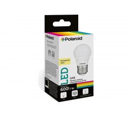 Светодиодная лампа Polaroid 220V G45 7W 4000K E27 600lm PL-G457274 