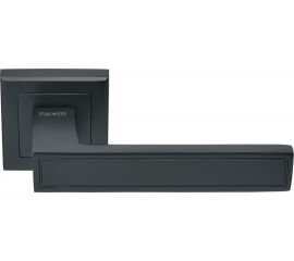 Ручка дверная Rucetti RAP 23-S BL, цвет - черный 9013300 